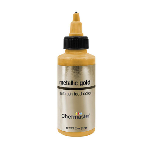 Metallic Gold Airbrush Food Color