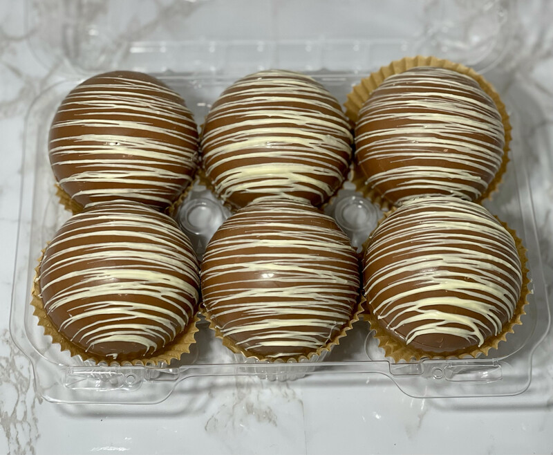 6 Count Hot Cocoa Bombs