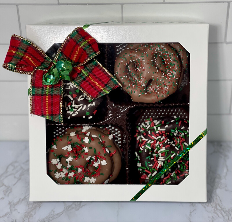 Christmas Pretzel Box