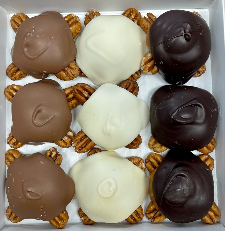 Pecan Caramel Turtles