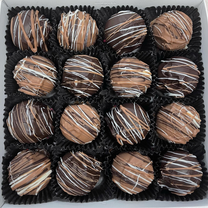 Pecan Caramel Truffles