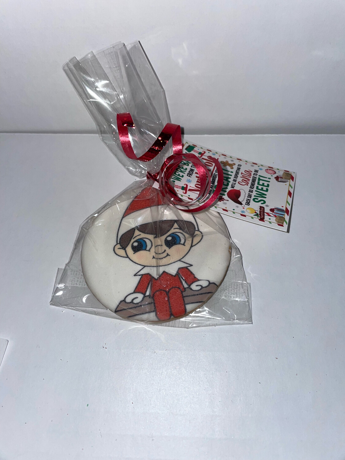 Elf On Shelf Sugar Cookie