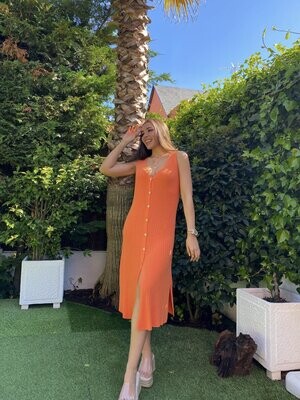 Vestido Renatta naranja
