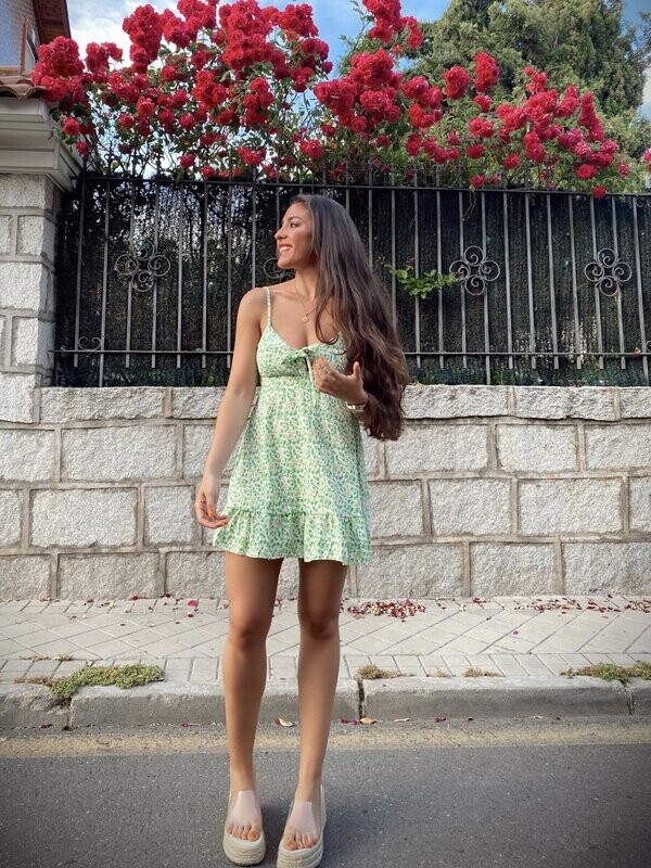 Vestido Raquel verde