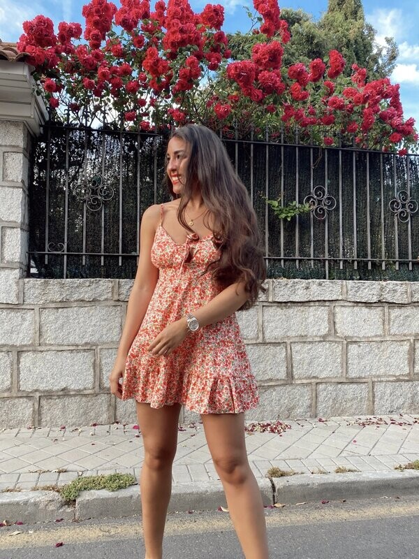 Vestido Raquel rojo