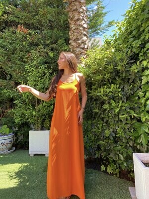 Vestido Selena naranja