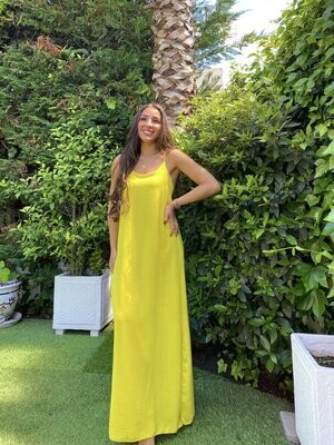 Vestido Selena amarillo