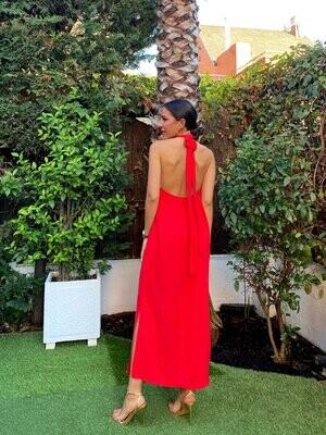 Vestido Malta rojo