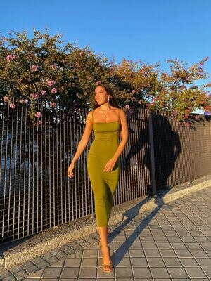 Vestido Elena verde