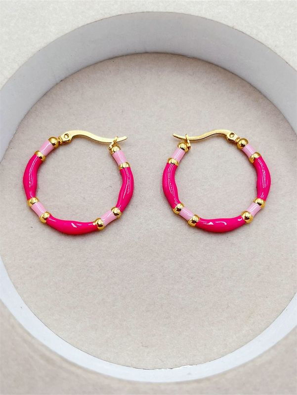 the pink hoops