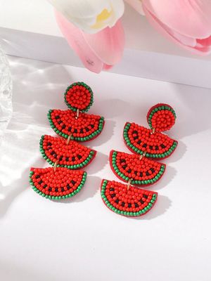 the watermelon earrings