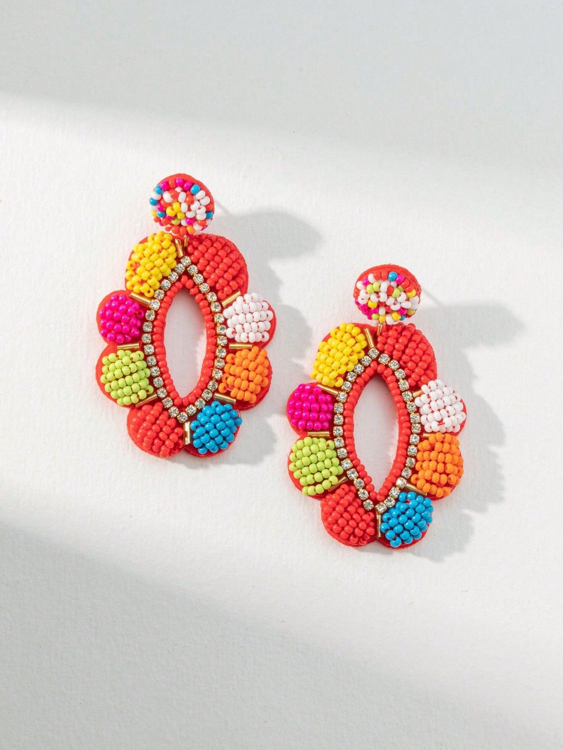 the colour earrings