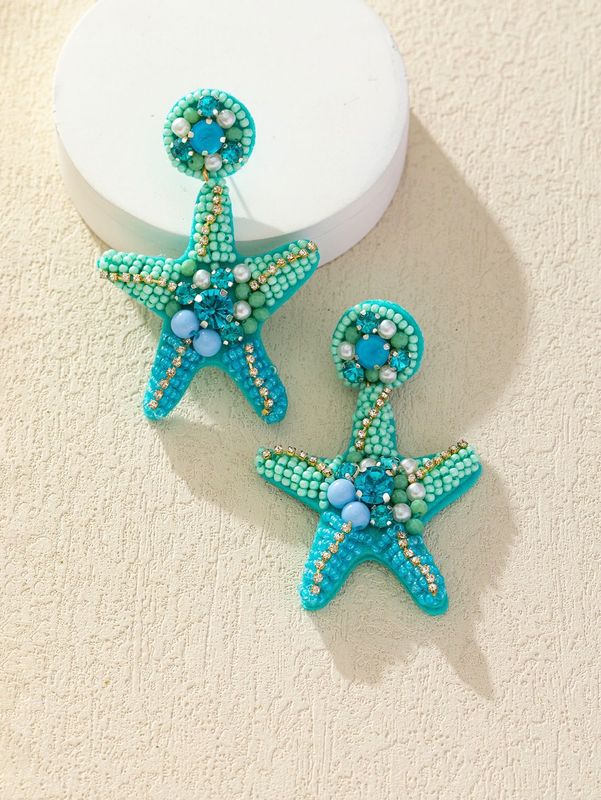 the sea star earrings