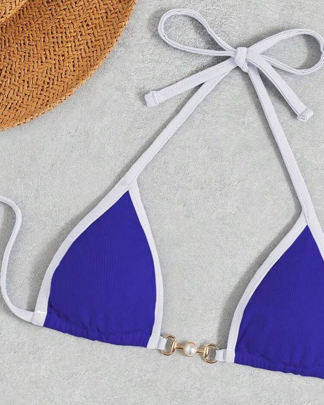 pearl bikini - blue