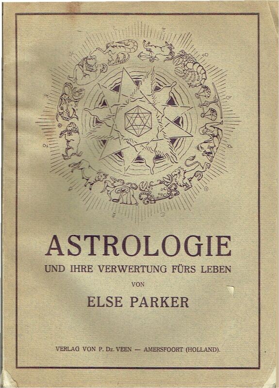 Astrologie   von Else Parker