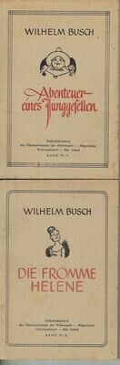 Drei kleine Büchlein von Wilhelm Busch