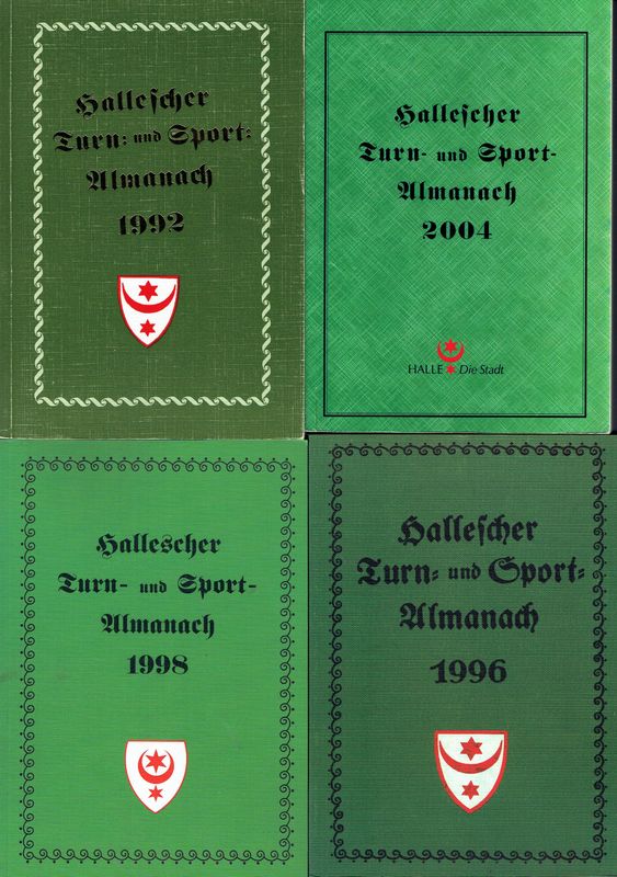 Vier Sportalmanache, die der SSB vor ca. 20 Jahren herausgegeben hat Vier Sportalmanache, die der SSB vor ca. 20 Jahren herausgegeben hat