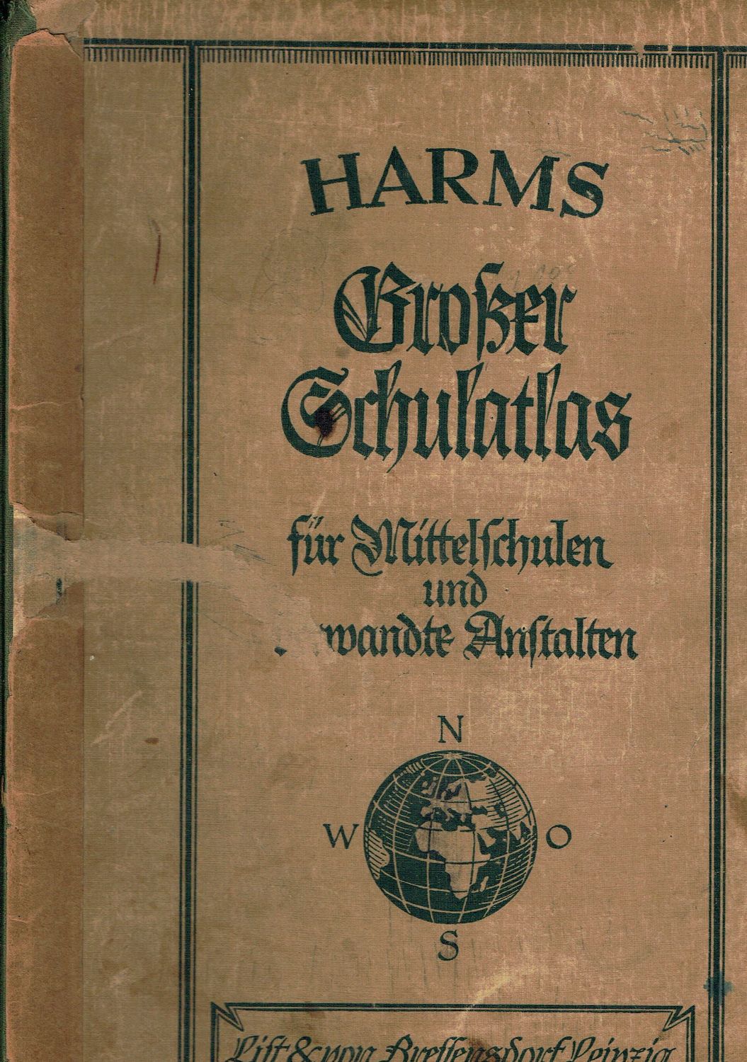 Harms Großer Schulatlas Leipzig