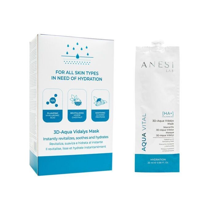 3D-AQUA VIDALYS MASK [HA+] - 10 x 20 ML