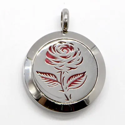 Rose-Aromatherapie-Diffusor-Halskette
