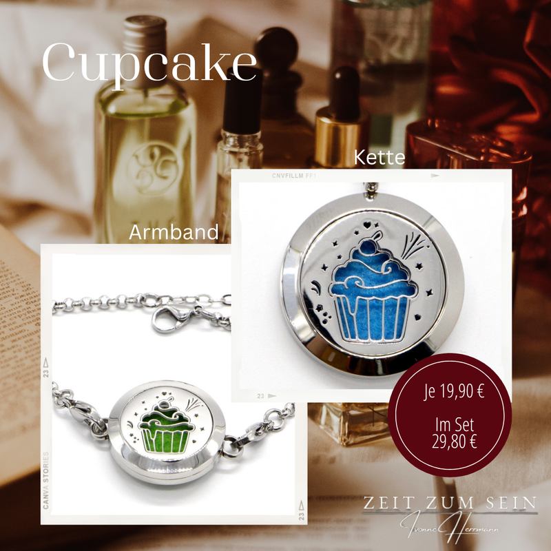 Cup Cake Aromatherapie Diffusor Set