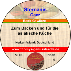 Anis ganz 50g