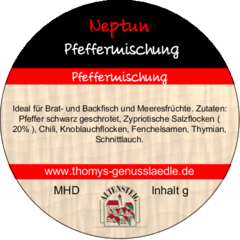 Neptun Pfeffermischung 50g Neptun Pfeffermischung 50g