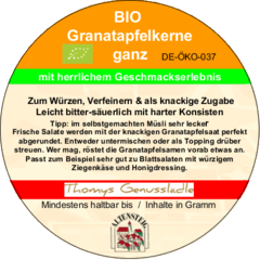 Granatapfelkerne ganz 100g