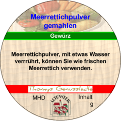 Meerrettichpulver 50g Meerrettichpulver 50g