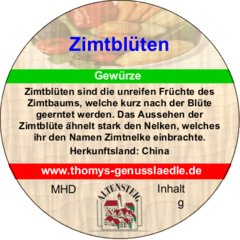 Zimtblüten Bio 30g