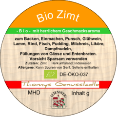 Zimt gemahlen BIO 50g Zimt gemahlen BIO 50g