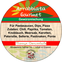 Arrabbiata Gourmet 50g