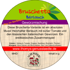 Bruschetta Bärlauch 50g