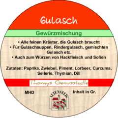 Gulasch Gewürzmischung 50g Gulasch Gewürzmischung 50g