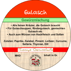 Gulasch Gewürzmischung 50g