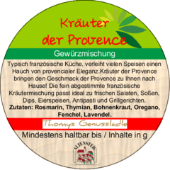 Kräuter der Provence 50g