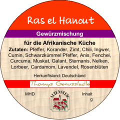 Ras el Hanout 50g Ras el Hanout 50g