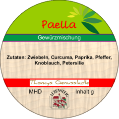 Paella Gewürzmischung 50g