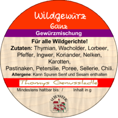 Wildgewürz ganz 50g