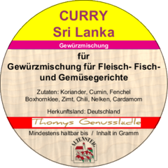 Curry Sri Lanka 50g