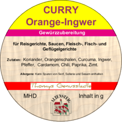 Curry Orange-Ingwer
