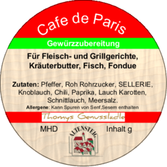 Cafe de Paris Gewürzzubereitung 50g Cafe de Paris Gewürzzubereitung 50g