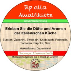Dip alla Amalfiküste 50g Dip alla Amalfiküste 50g