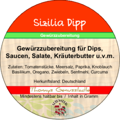 Dip Sizilia 50g Dip Sizilia 50g