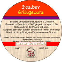 Zauber Grillgewürz 50g Zauber Grillgewürz 50g
