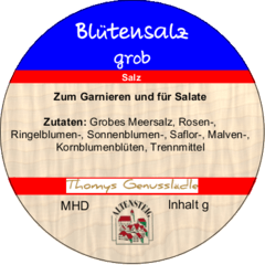 Blütensalz grob 100g Blütensalz grob 100g