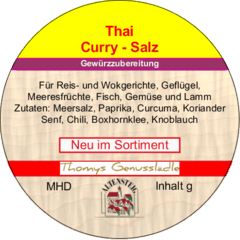 Thai Curry Salz 50g
