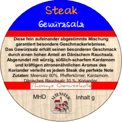 Steak Gewürzsalz 100g