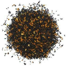 Golden Milk Tea.  Aromatisierte Mischung aus Schwarzem Tee und Kurkuma mit Sahnegeschmack