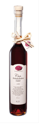 Chili - Schokoladen Likör, 25%vol., 0,2l